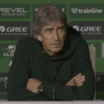 Rajada de Pellegrini por el penalti en contra del Betis ante el Barcelona