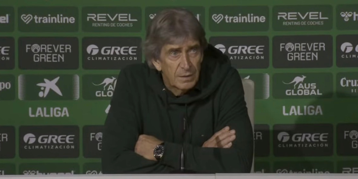 Rajada de Pellegrini por el penalti en contra del Betis ante el Barcelona