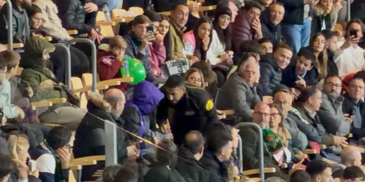 El padre de Lamine Yamal la lía en La Cartuja