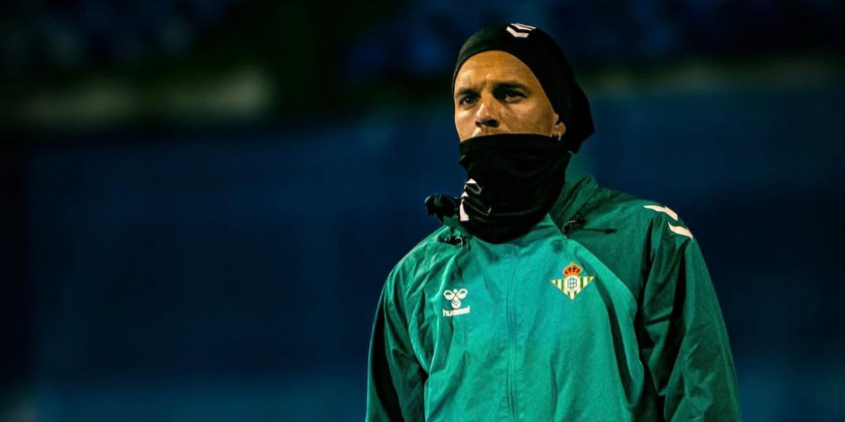 Lo Celso en el entrenamiento del Betis en Zagreb