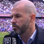 Manu Fajardo en una entrevista previa al partido del Betis en Valladolid