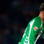 Lo Celso en el duelo del Betis ante el Getafe