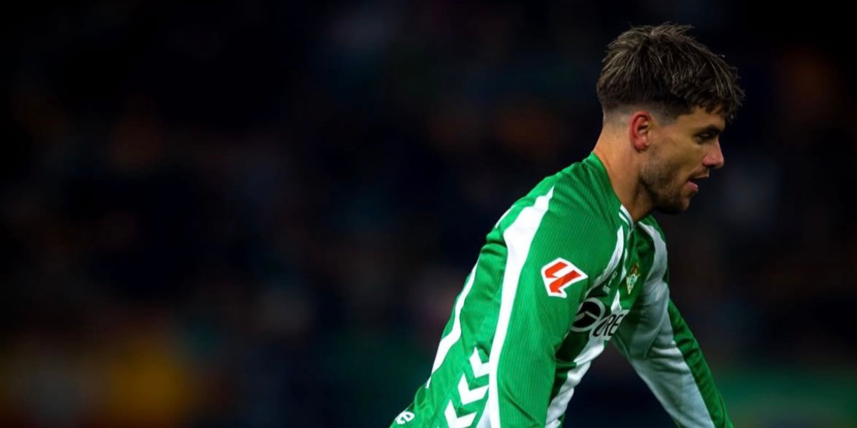 Lo Celso en el duelo del Betis ante el Getafe