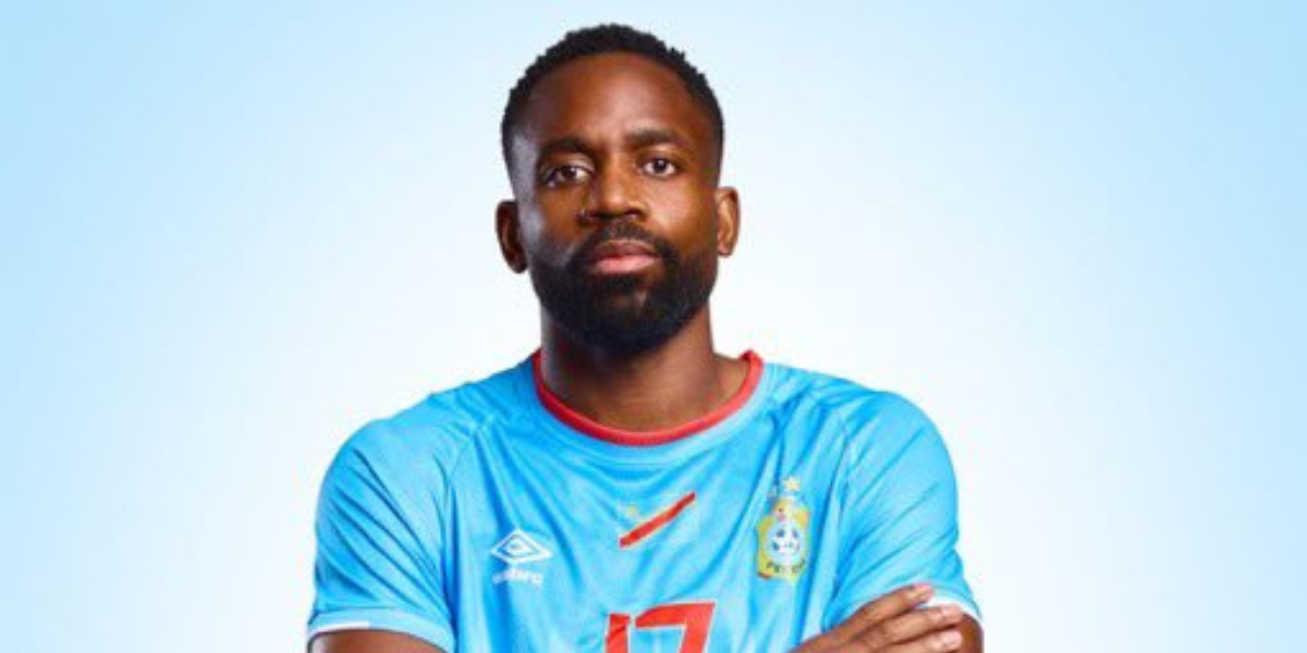 Bakambu en la previa de la Copa de África
