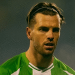 Lo Celso en el partido del Betis en Zagreb