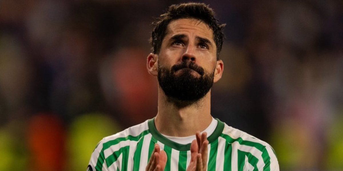 Isco tras perder la final de la Conference con el Betis