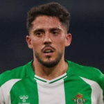Pablo Fornals en un encuentro del Betis en La Cartuja