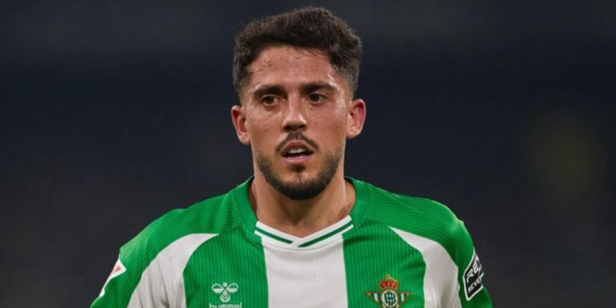 Pablo Fornals en un encuentro del Betis en La Cartuja