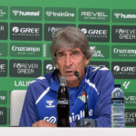 Rueda de prensa de Manuel Pellegrini previa al Murcia