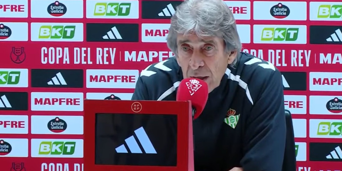 Rueda de prensa de Pellegrini tras la victoria del Betis en Murcia
