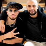 Amrabat y Abde en la concentración de Marruecos