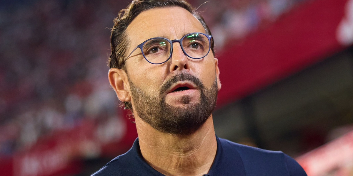 José Bordalás en un partido del Getafe