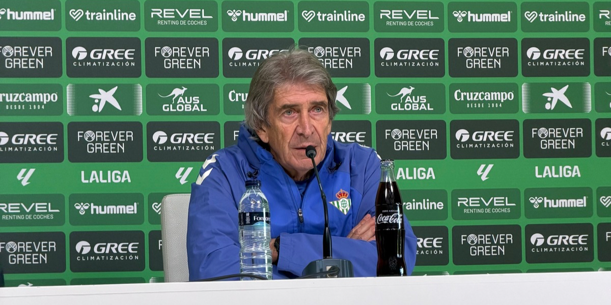 Rueda de prensa de Manuel Pellegrini previa al Getafe