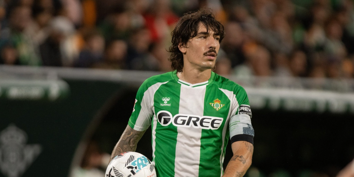 Bellerín durante un partido en La Cartuja