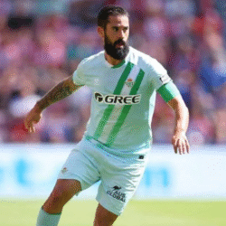 Isco durante un partido de la pasada temporada con el Betis