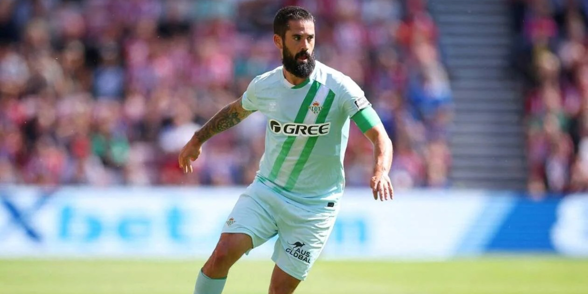 Isco durante un partido de la pasada temporada con el Betis 