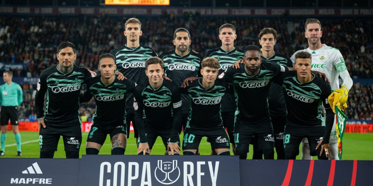 Un jugador señalado en la cómoda victoria del Betis en Copa