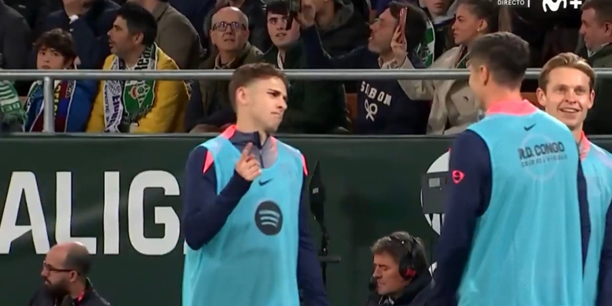 La tremenda reacción de los jugadores del Barcelona al penalti en contra del Betis