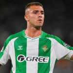 Pablo García en un encuentro de Liga con el Betis