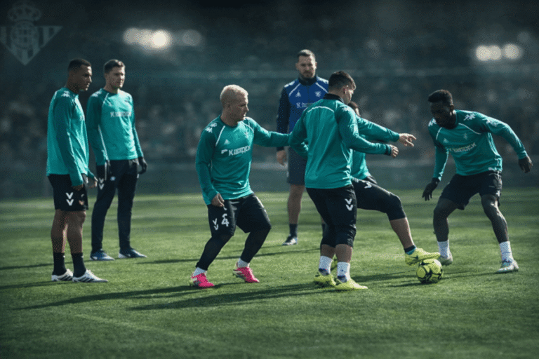 Baja muy importante en el Betis en el entrenamiento previo