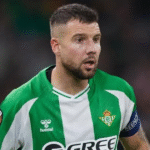 Aitor Ruibal durante un partido con el Betis