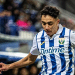 Sule El Haddadi durante un partido con el Leganés