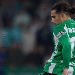 Ricardo Rodríguez, durante un partido con el Betis