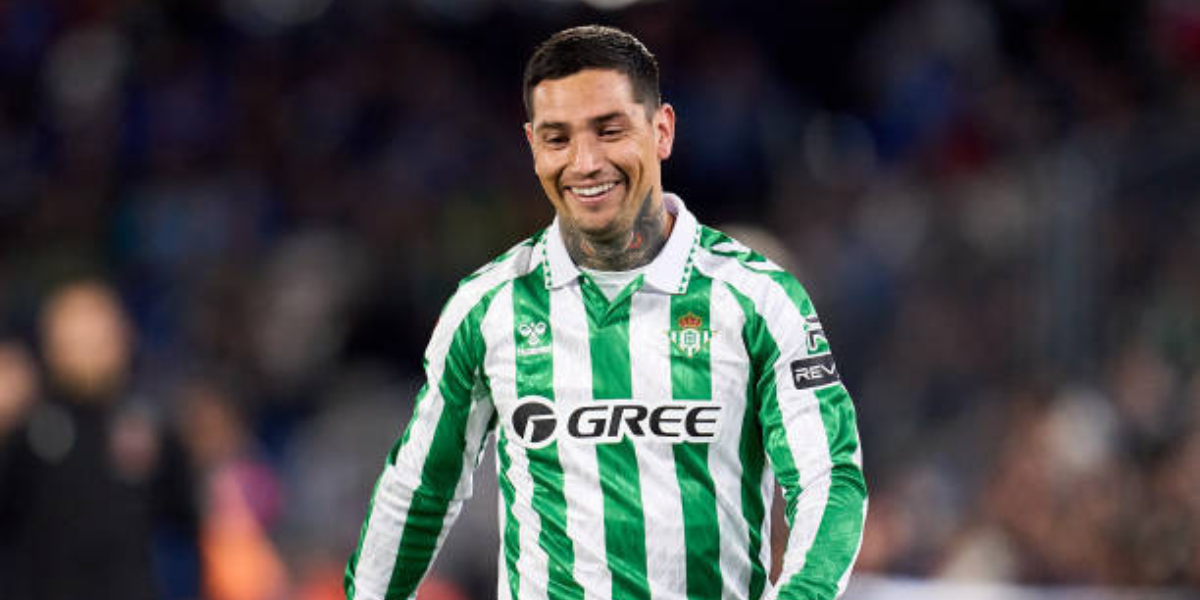 Chimy Ávila durante la pasada temporada en el Betis