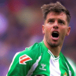 Lo Celso celebrando su gol ante el Oviedo