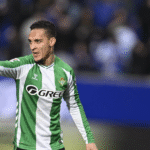 Antony durante el partido del Betis ante el Oviedo