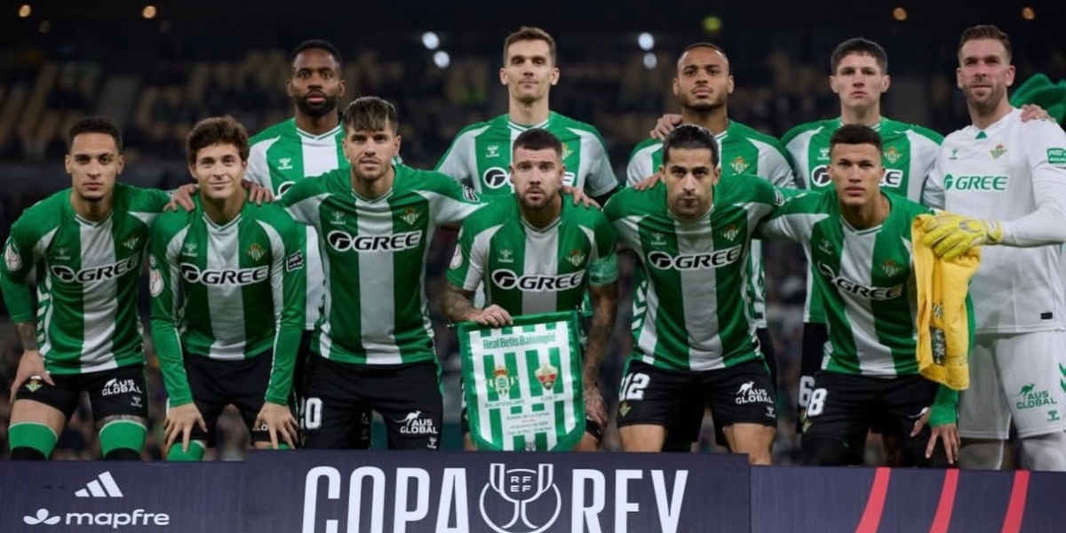 Alineación del Betis ante el Elche