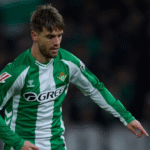 Lo Celso durante el partido del Betis ante el Villarreal