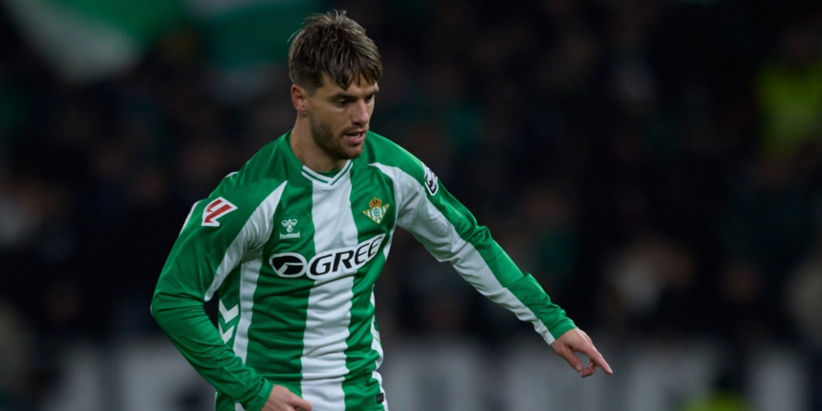 Lo Celso durante el partido del Betis ante el Villarreal
