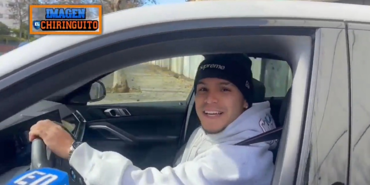 Declaraciones de Cucho a la salida del entrenamiento