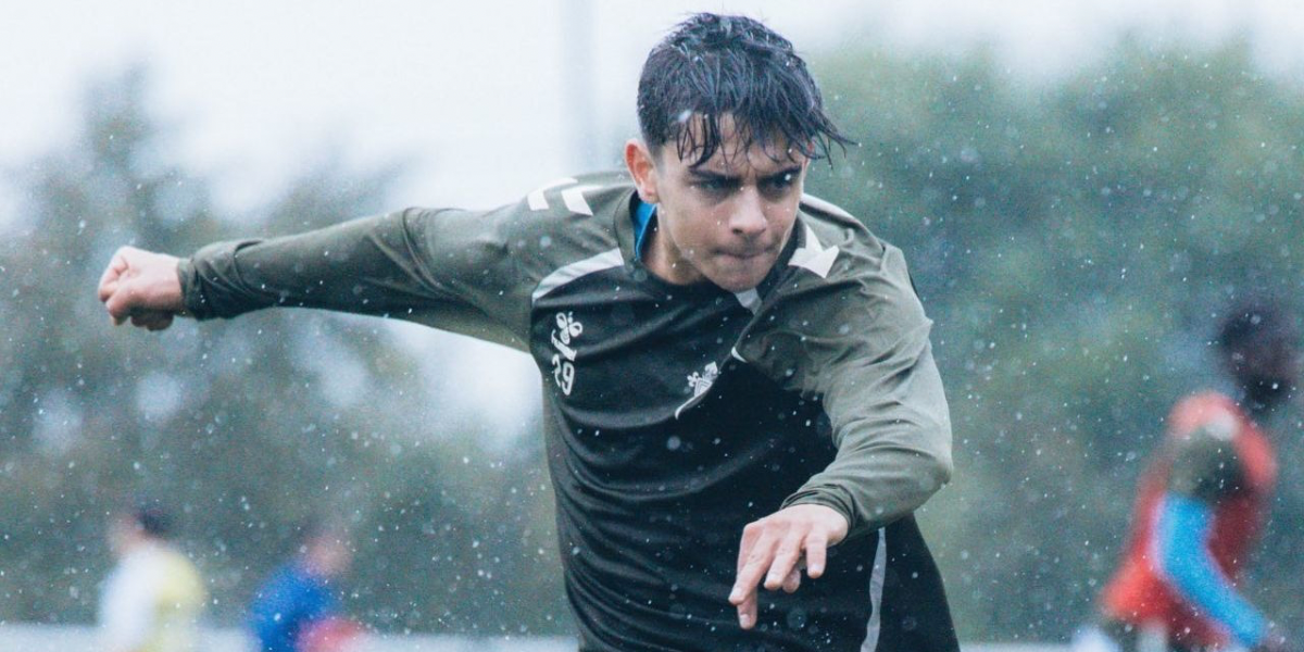 Gonzalo Barcón en los escalafones inferiores del Celta