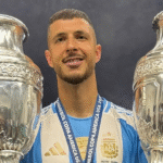 Guido con las dos Copa Americas ganadas con Argentina