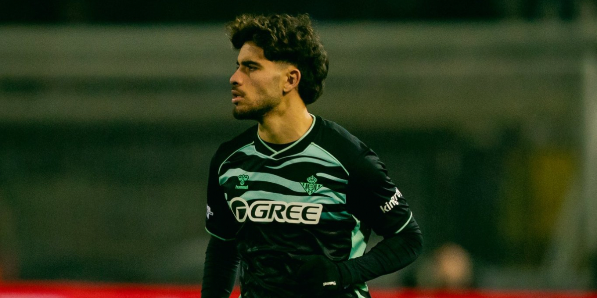 Abde durante un partido con el Betis