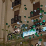 Recibimiento de la Peña bética de la Campana al Heraldo de Sevilla