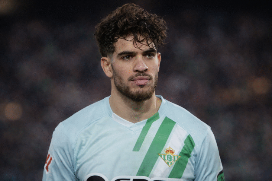 Abde durante el Mallorca-Betis