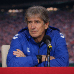 Pellegrini en rueda de prensa