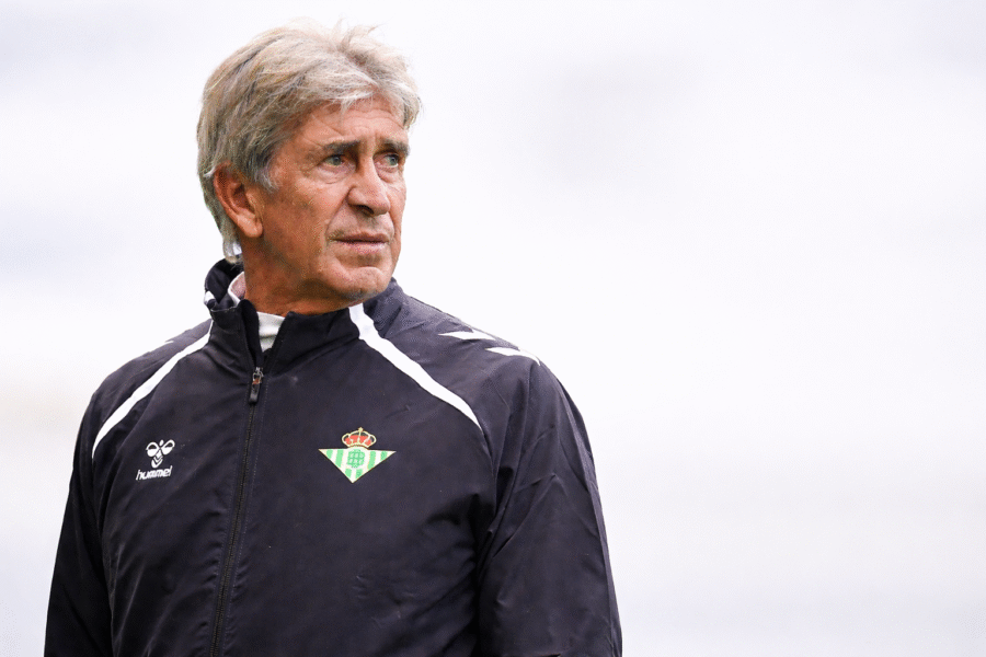 Pellegrini durante la pretemporada del Betis