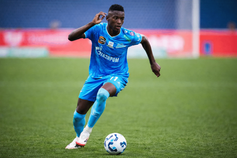 Luiz Henrique durante un encuentro con el Zenit