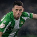 Fidalgo en su debut con el Betis