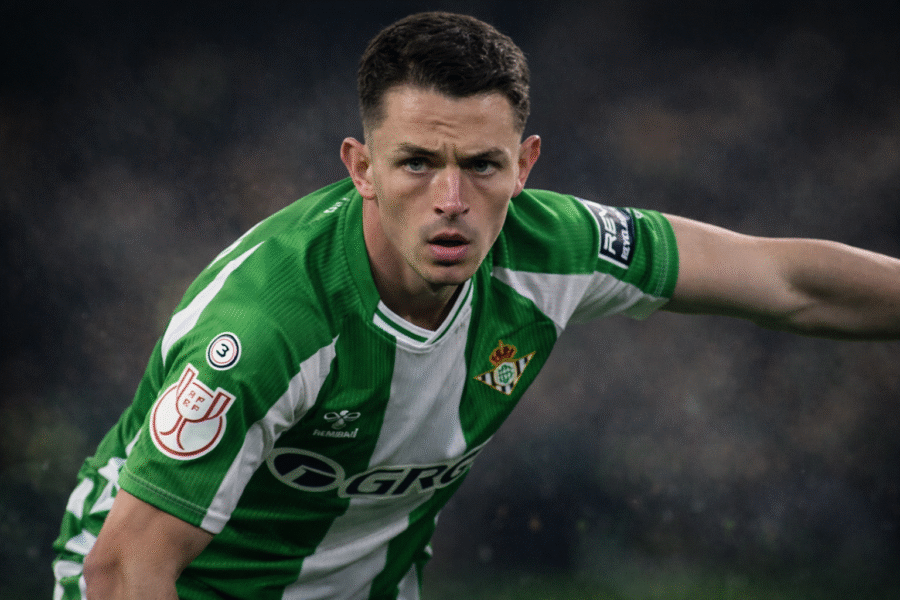Fidalgo en su debut con el Betis