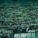 La afición del Betis en un desplazamiento del equipo