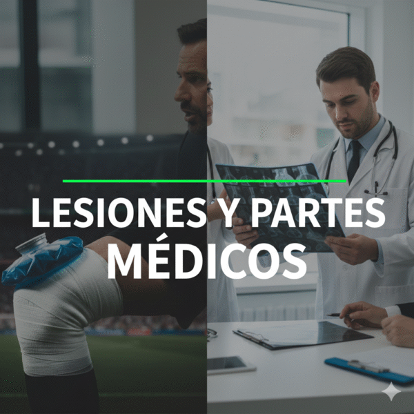 Lesiones y partes médicos