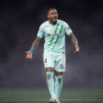 Natan durante un partido del Betis