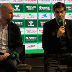 Haro y Fajardo en la presentación de Fidalgo