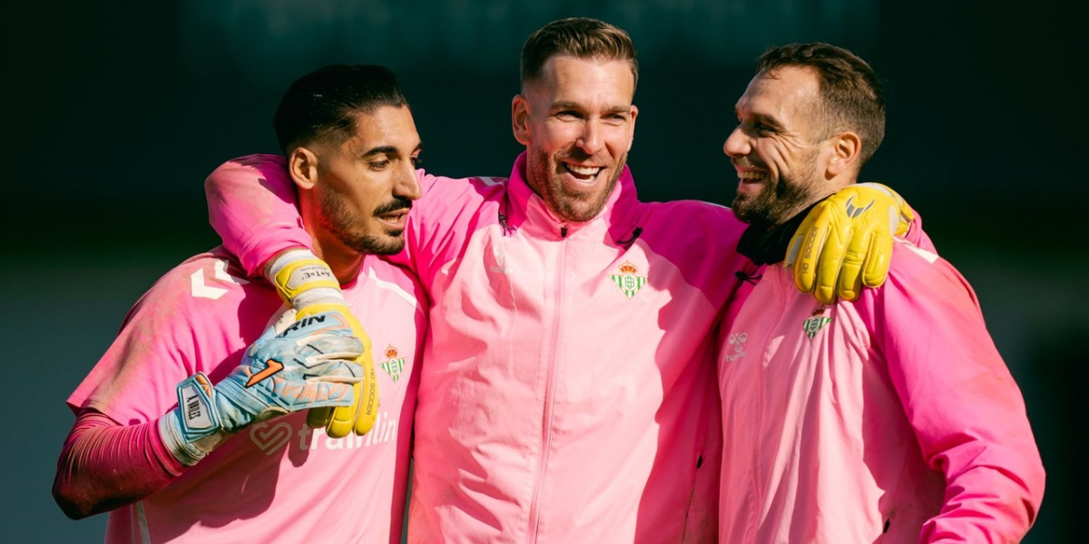 Los tres porteros del Betis