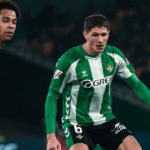 Altimira durante un partido del Betis